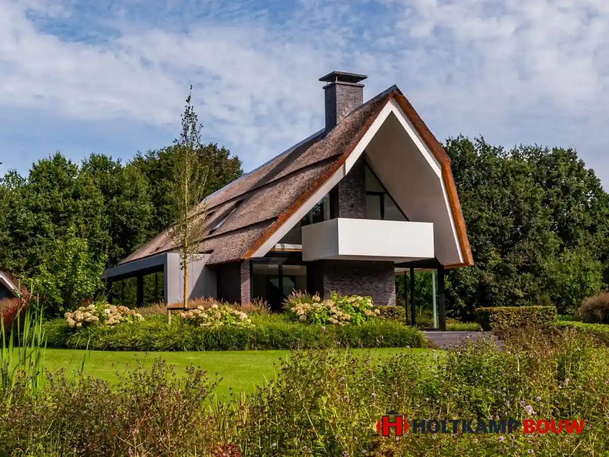 Luxe woning vooraanzicht