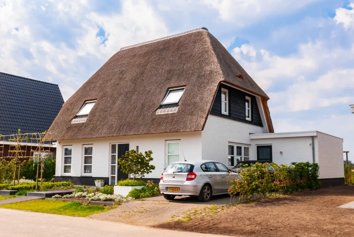 Rietgedekte woning met landelijke charme