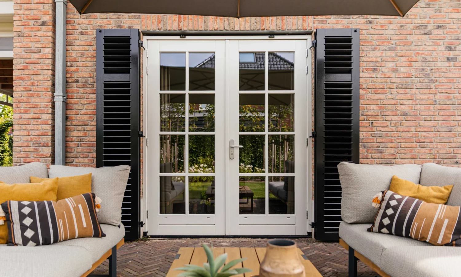 Entree luifel deuren