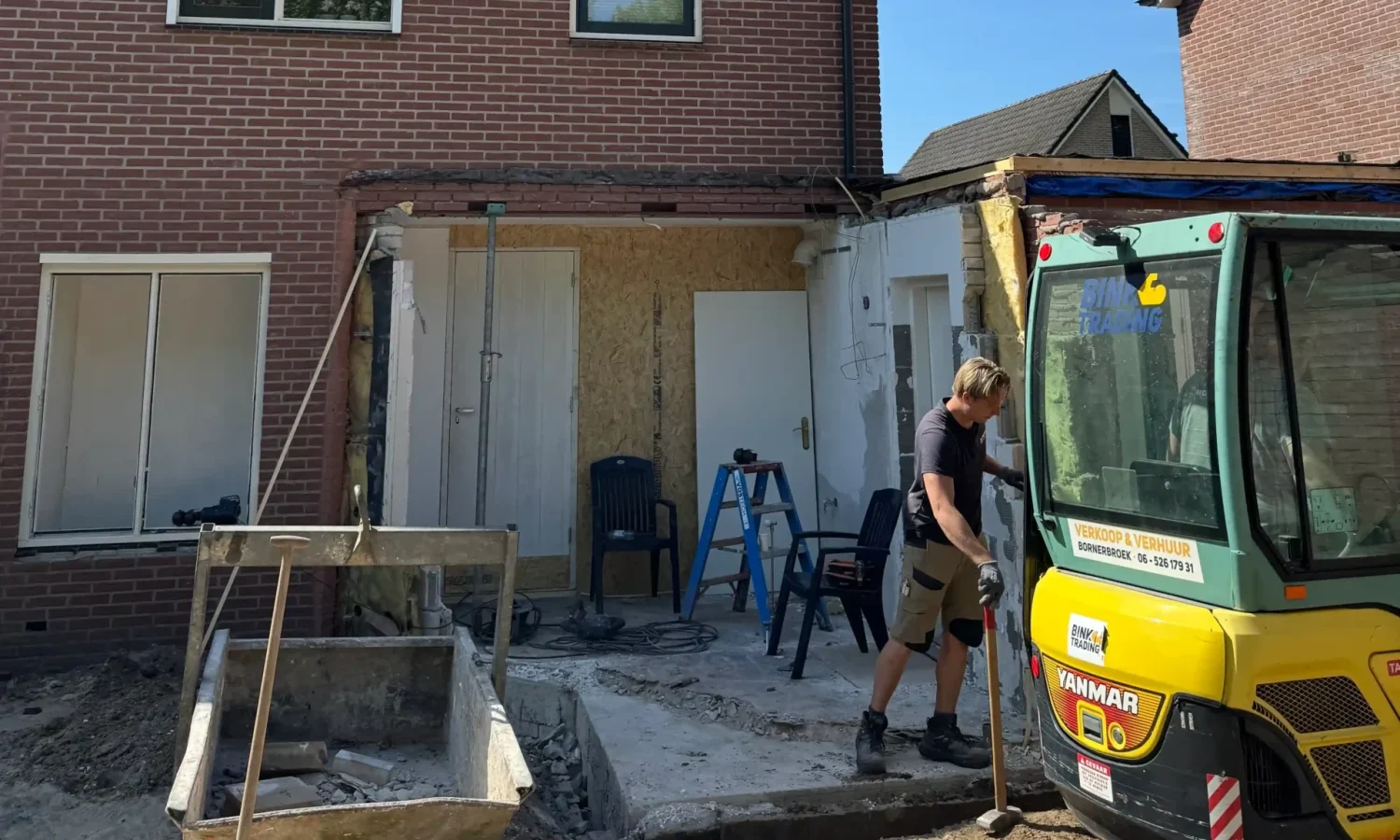 Tijdens de uitvoering