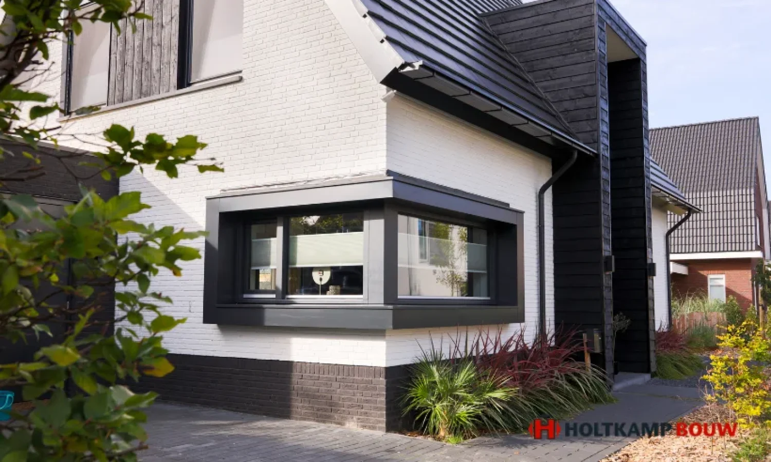 Voorkant Moderne Maatwerkwoning