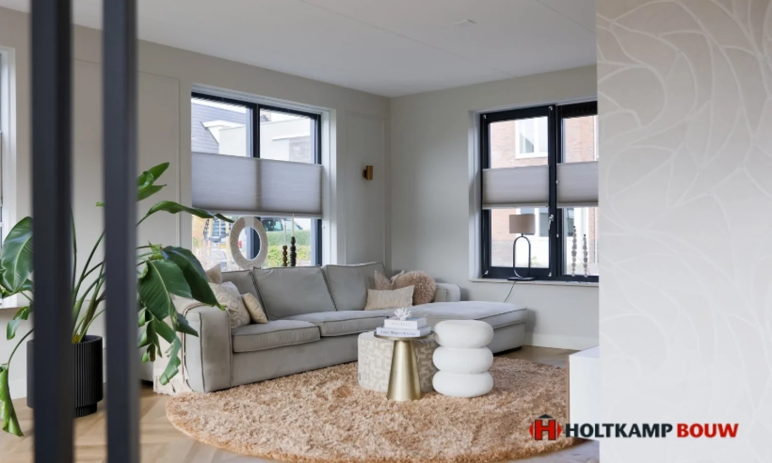 Woonkamer moderne maatwerkwoning